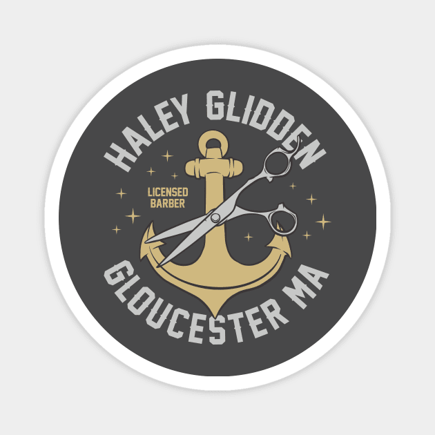 haley barbershop Magnet by stayfrostybro